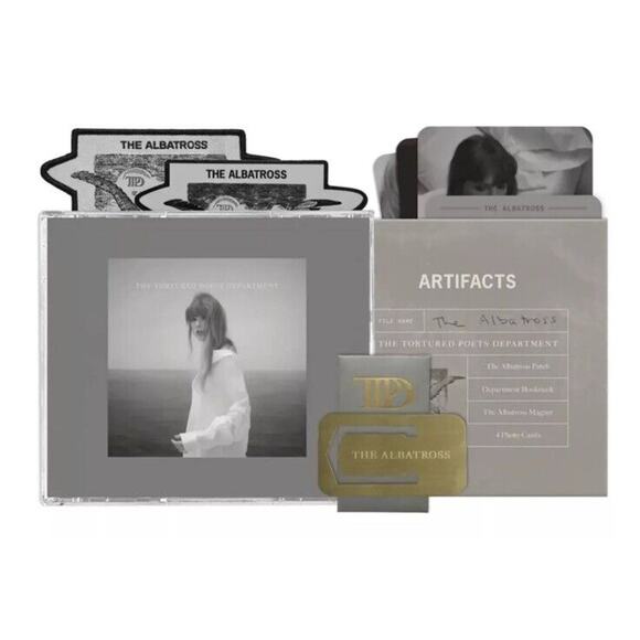Taylor Swift Tortured Poets Department Collector's Edition CD The Albatross - Picture 3 of 4